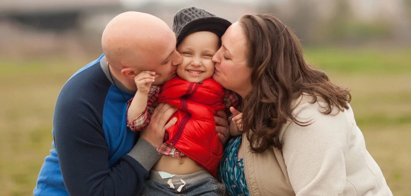 Hendrix ("Hendo") with Mom and Dad