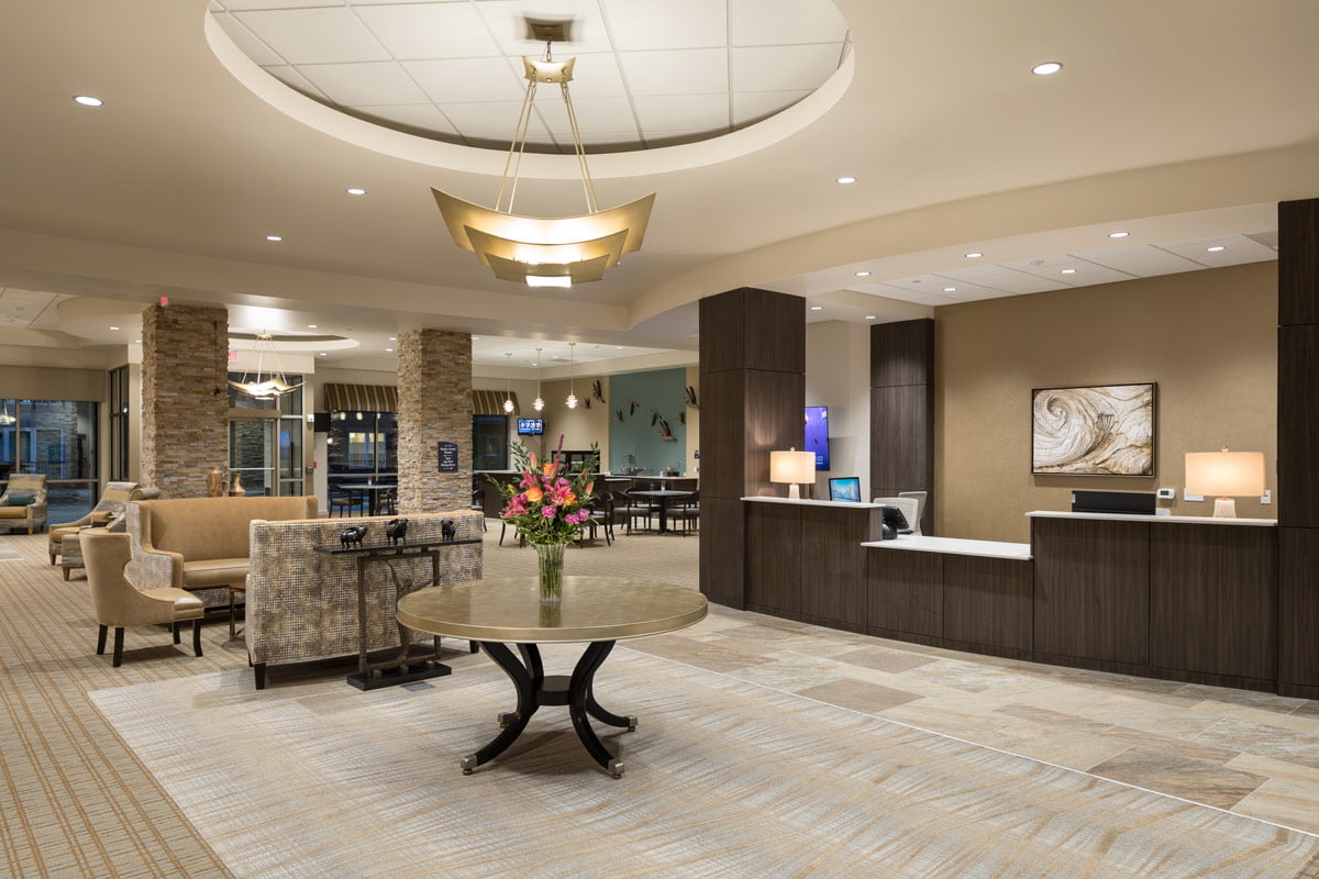 GenCare Lifestyle Senior Living Lobby