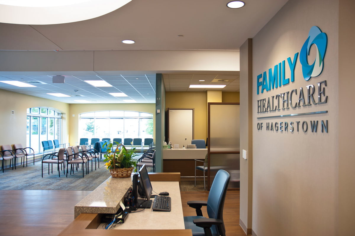 Community Health Center - Hagerstown Lobby