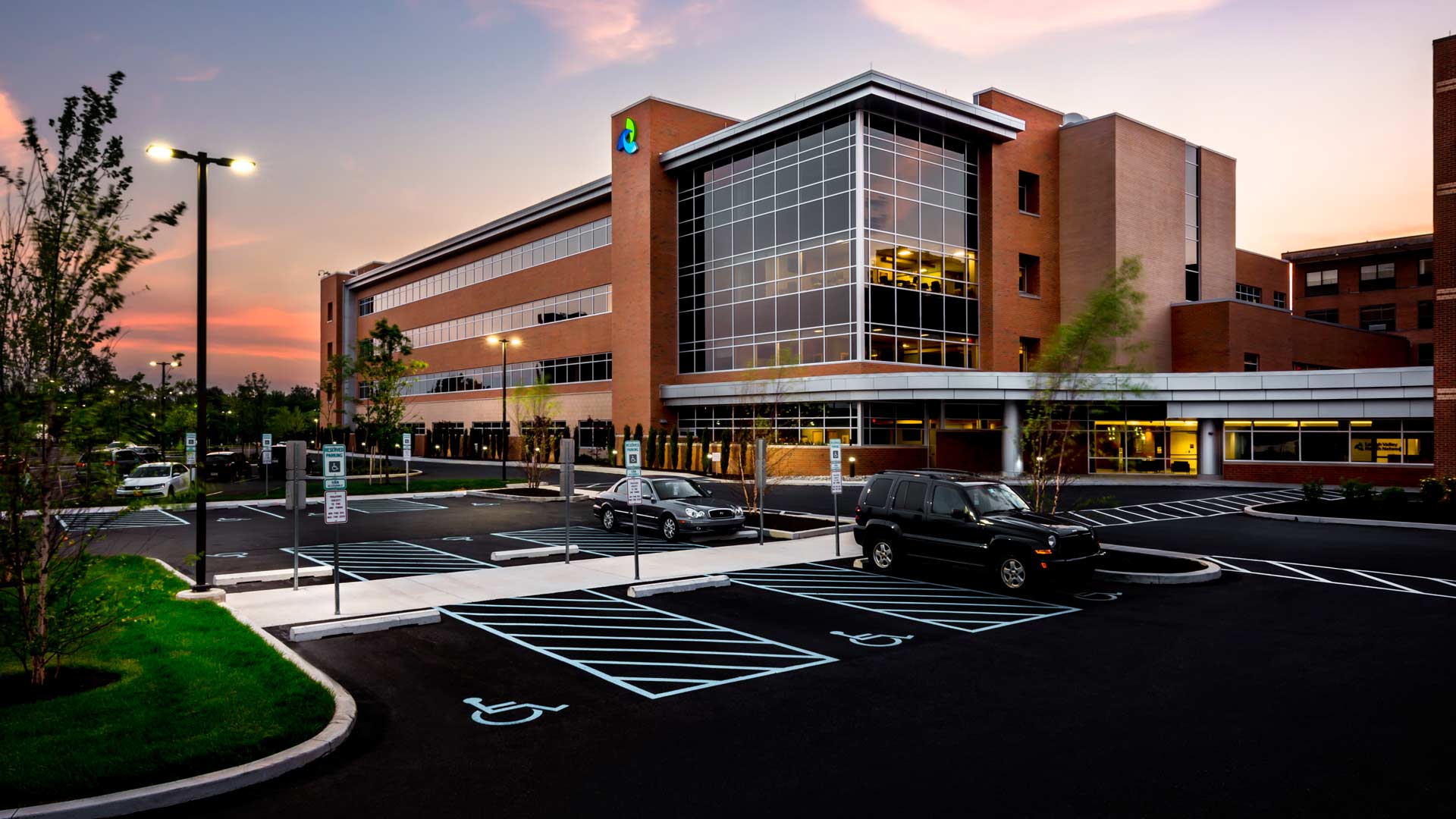 LeHigh Valley Health Network Exterior Dusk