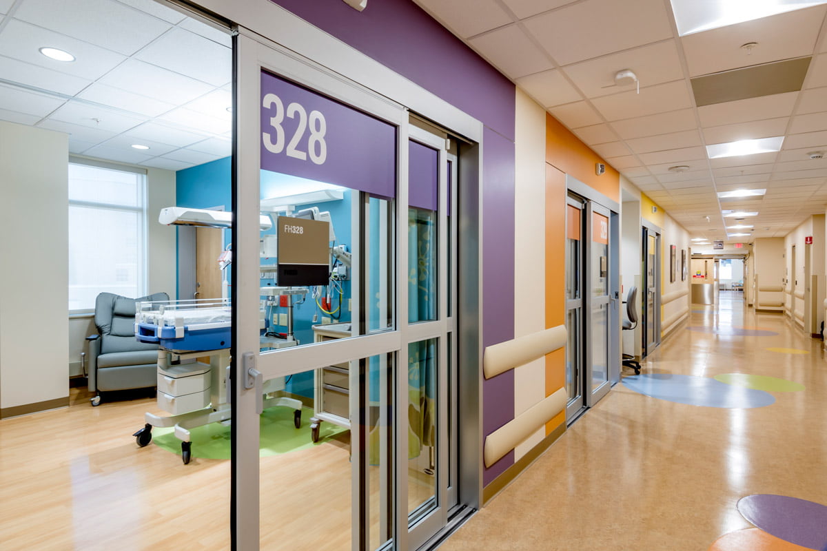 LeHigh Valley Health Network NICU Corridor