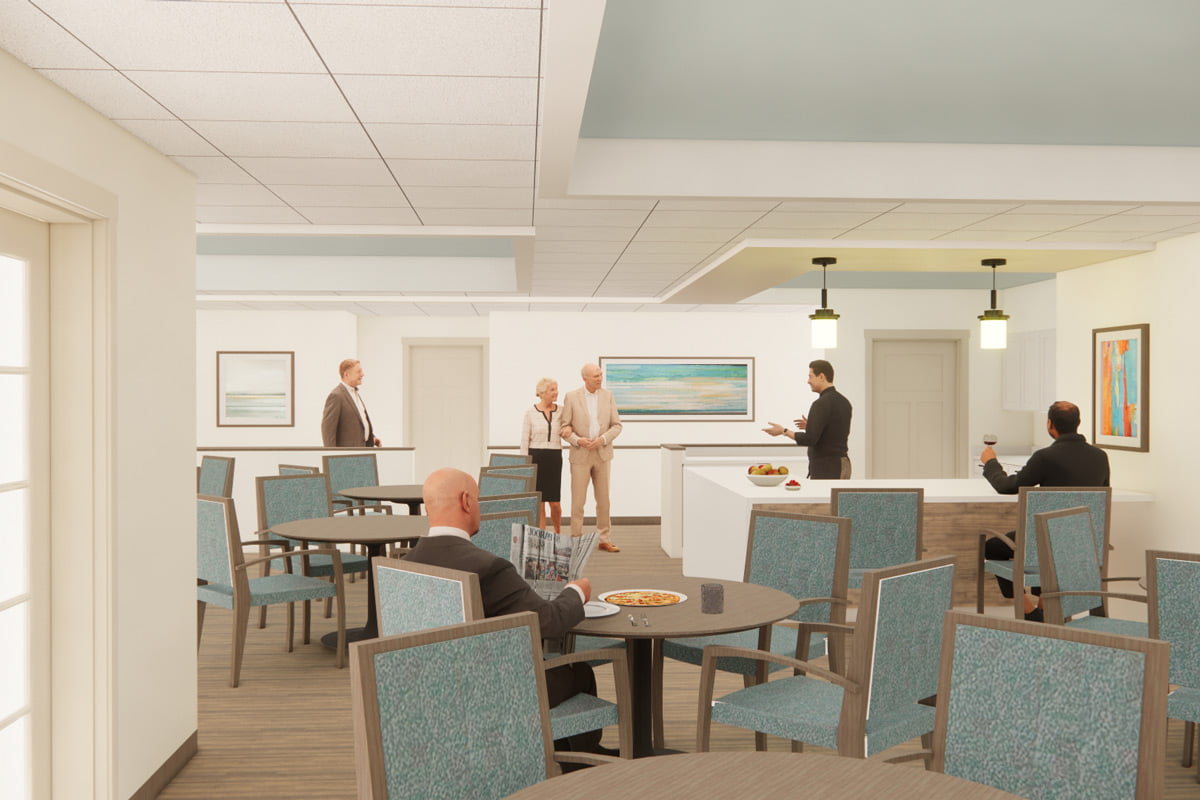 Oswego Village Senior Living Memory Care Rendering