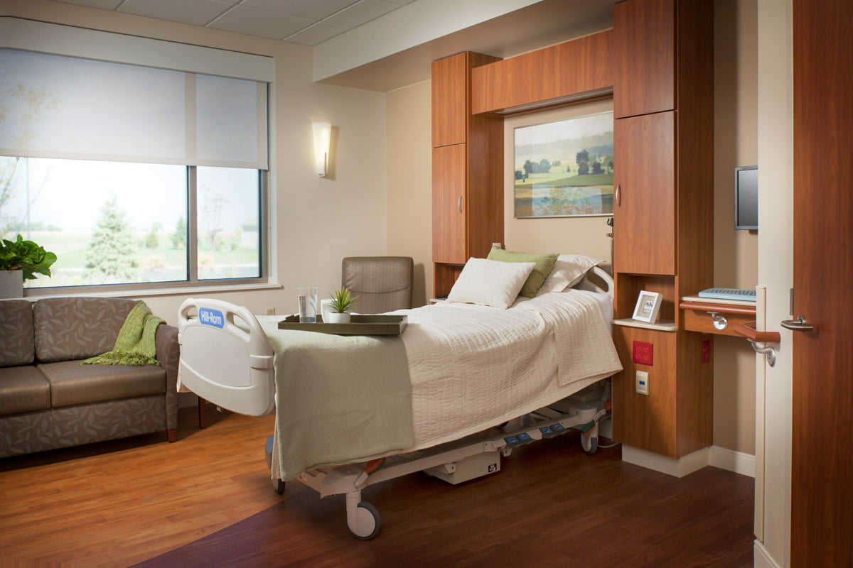 Valley West Hospital Patient Room