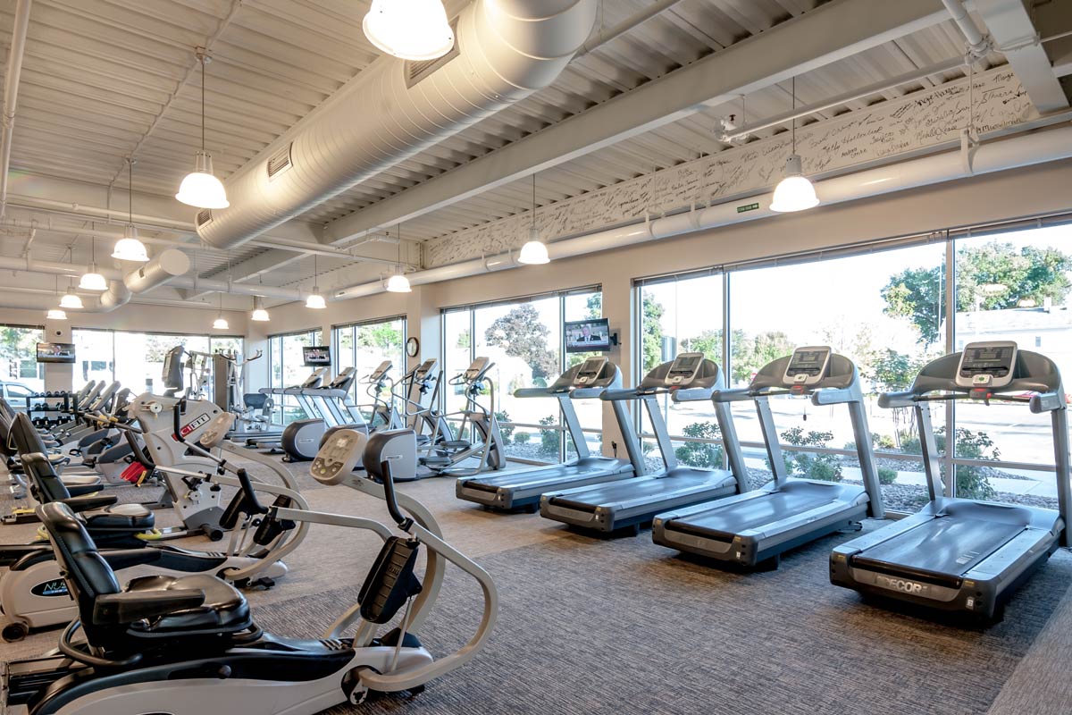 Rochelle Wellness Center Fitness Center Interior