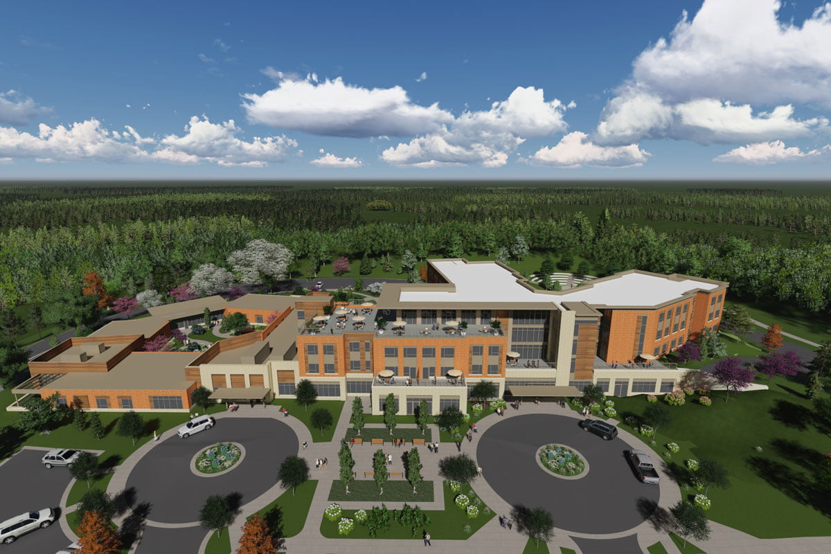 Vitality Senior Living Exterior Rendering