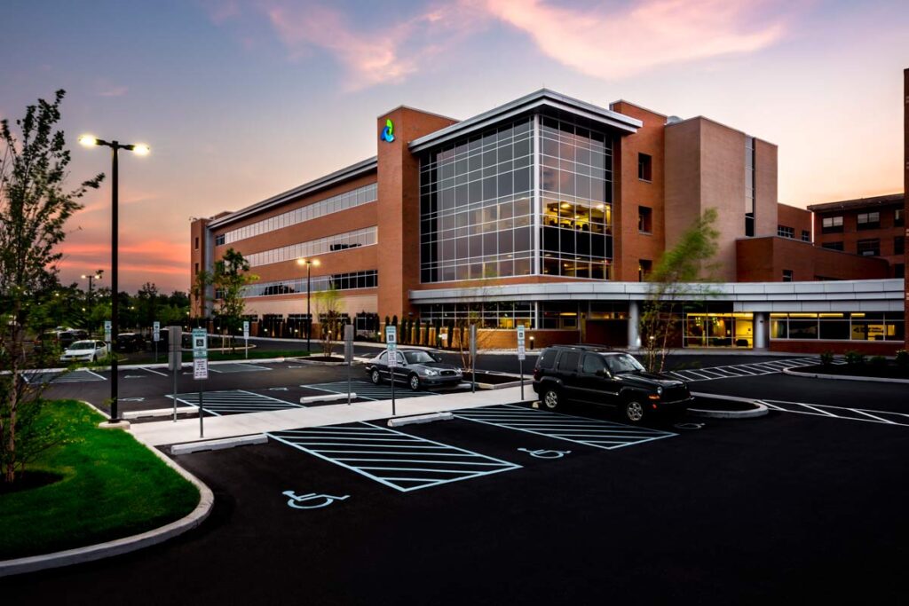 LeHigh Valley Health Network Exterior Dusk