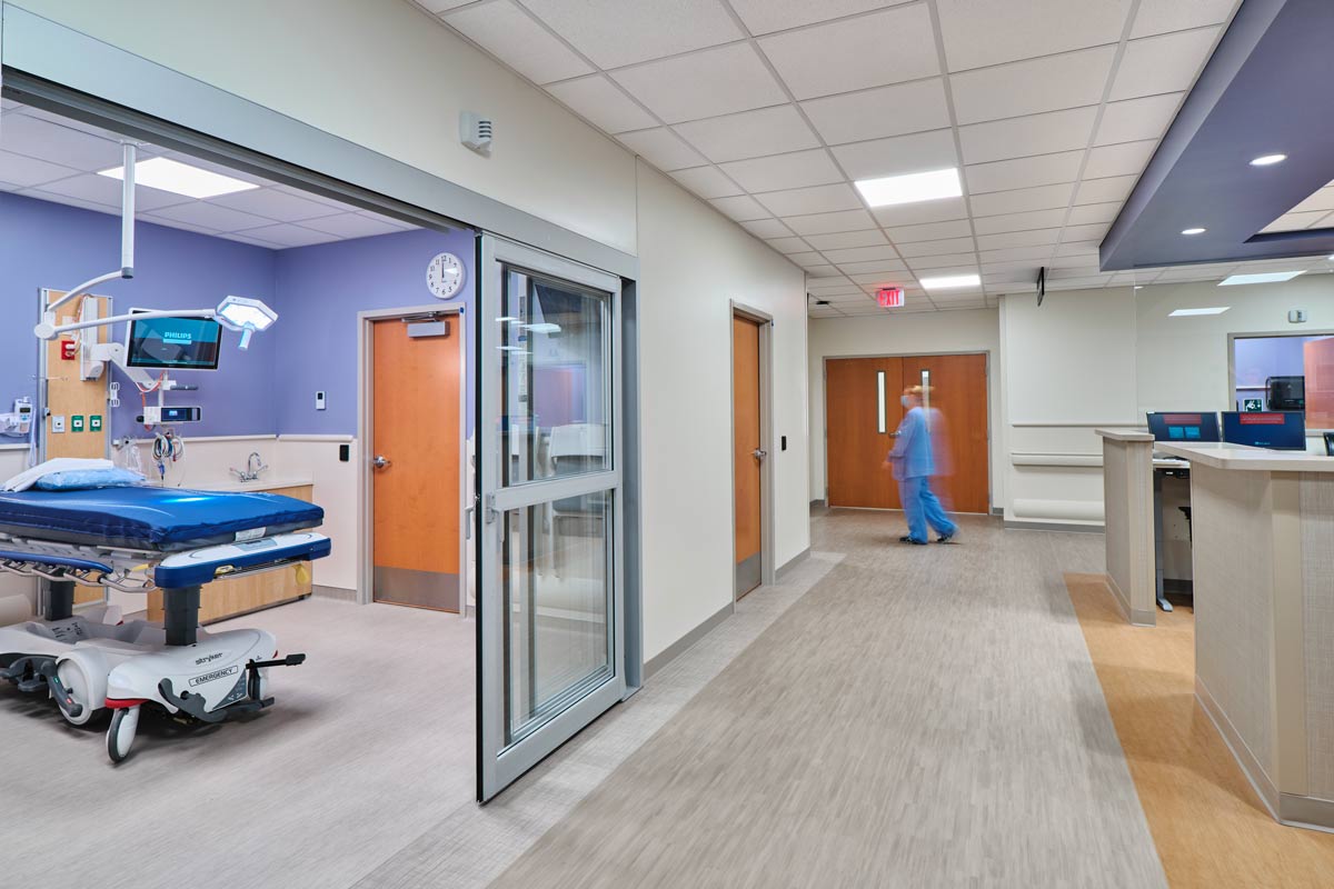 St. Luke's Emergency Department Expansion Interior