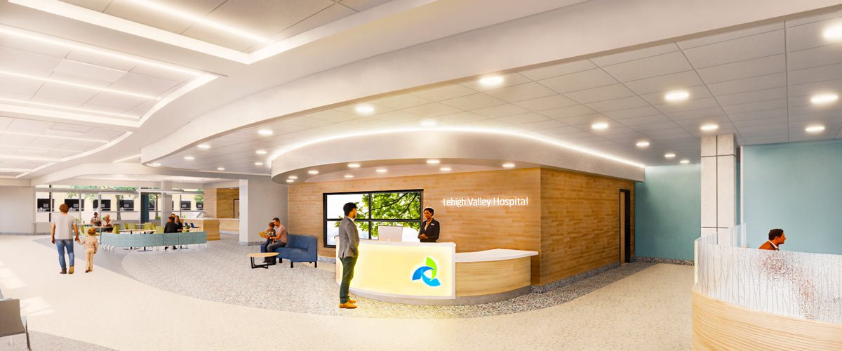 LeHigh Valley Health Network Lobby