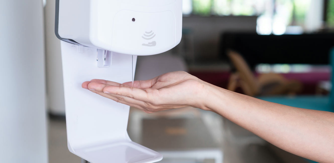 automatic hand sanitizer dispenser