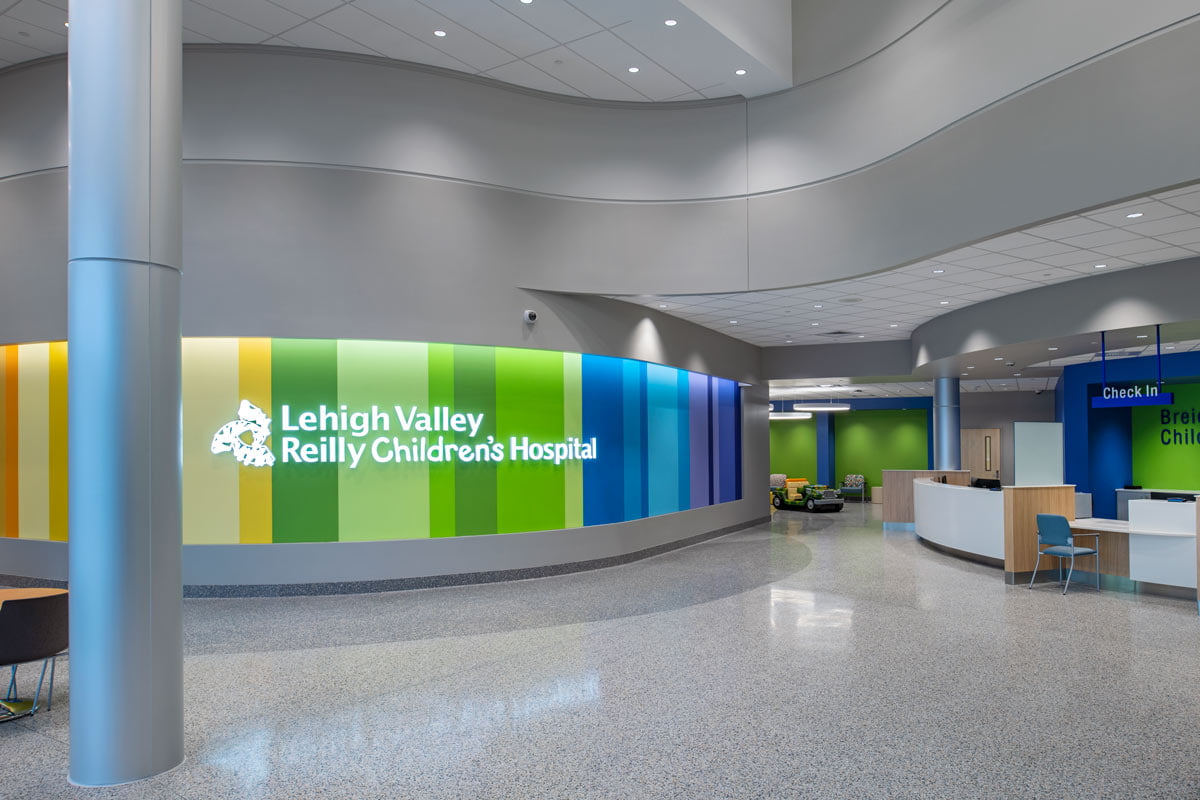 Cedar Crest Hospital Emergency Department lobby