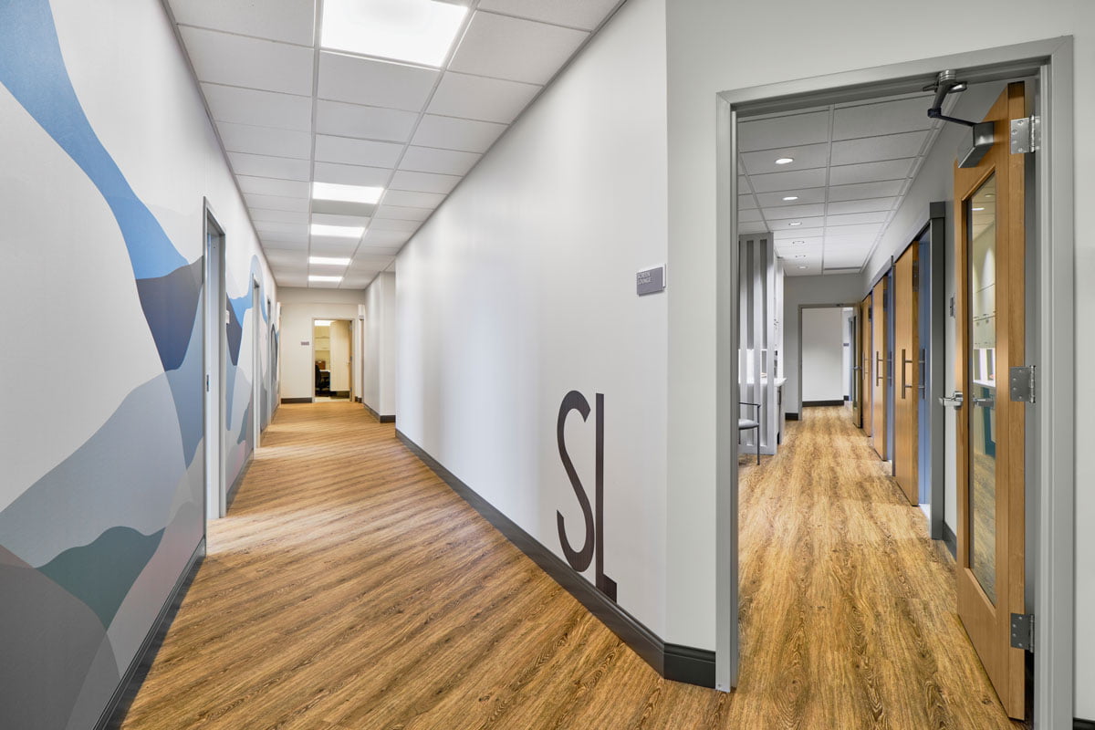 Women's Care Center Hallway