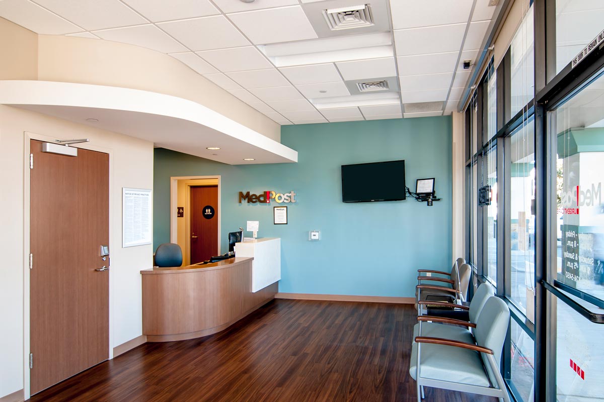 MedPost Urgent Care Clinic - Long Beach interior