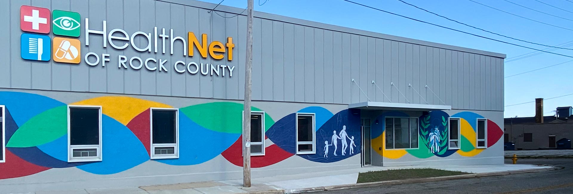 HealthNet of Rock County free clinic exterior photo